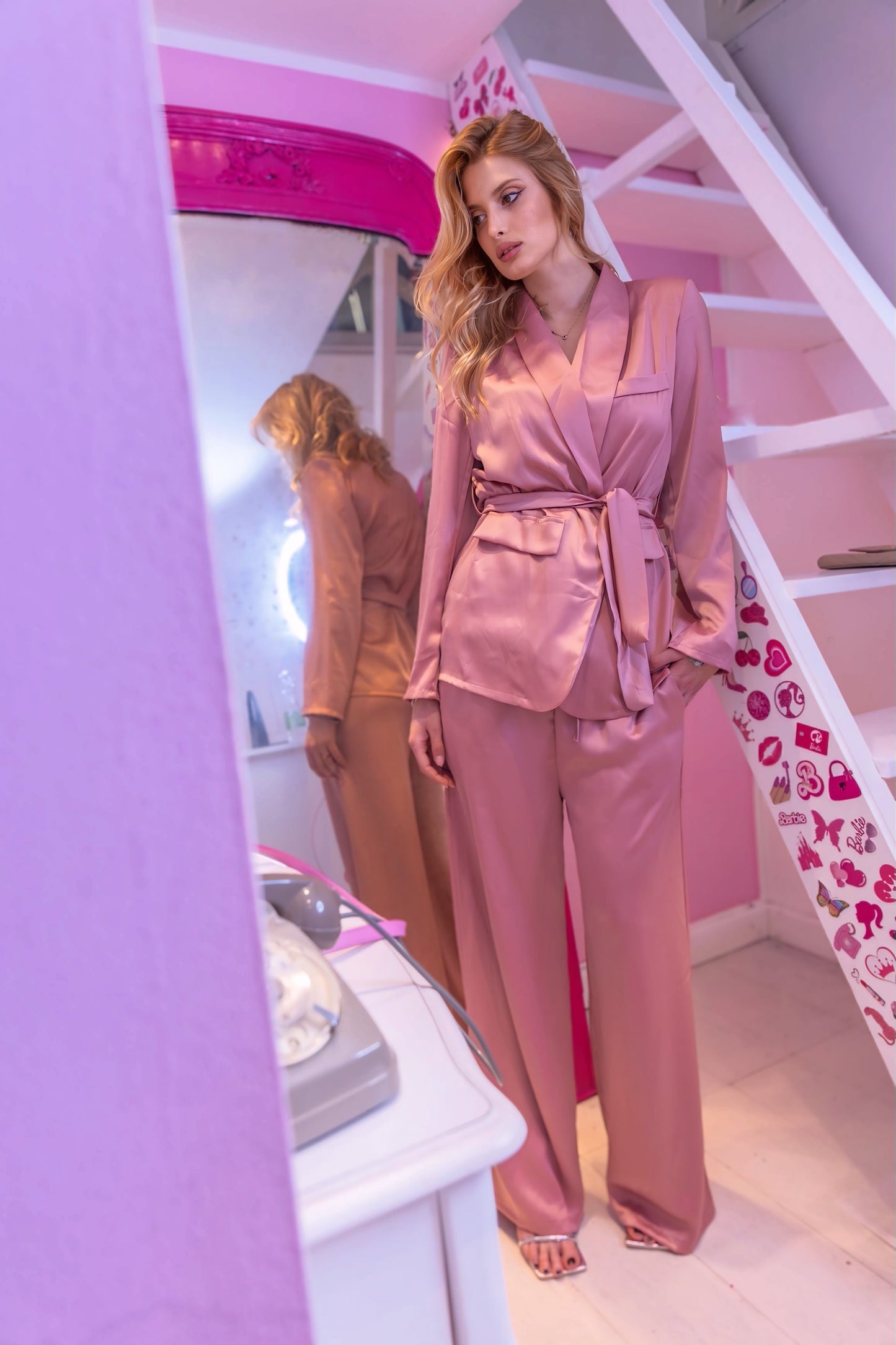 Tailleur Satin