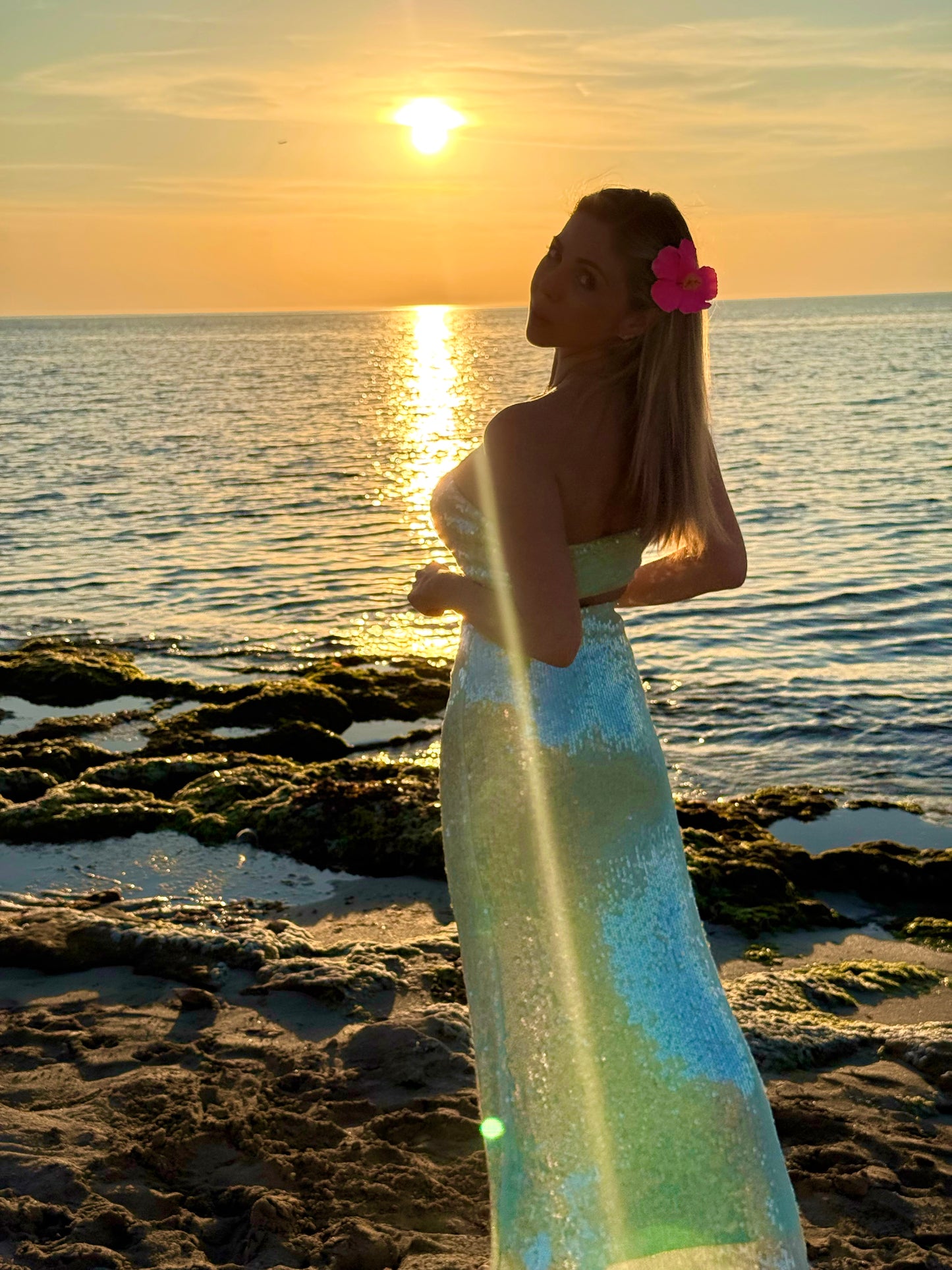 Coordinato Santorini paillettes