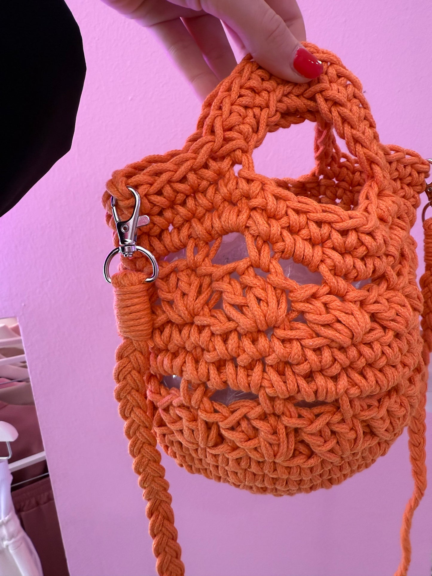 Borsa uncinetto baby arancio