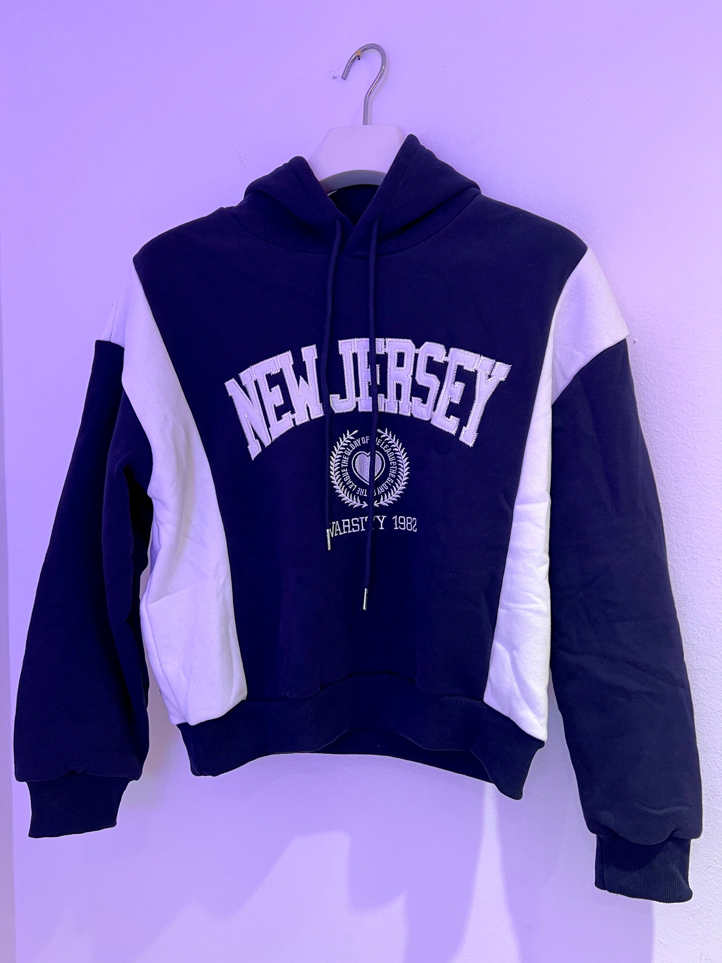 Felpa New Jersey con cappuccio