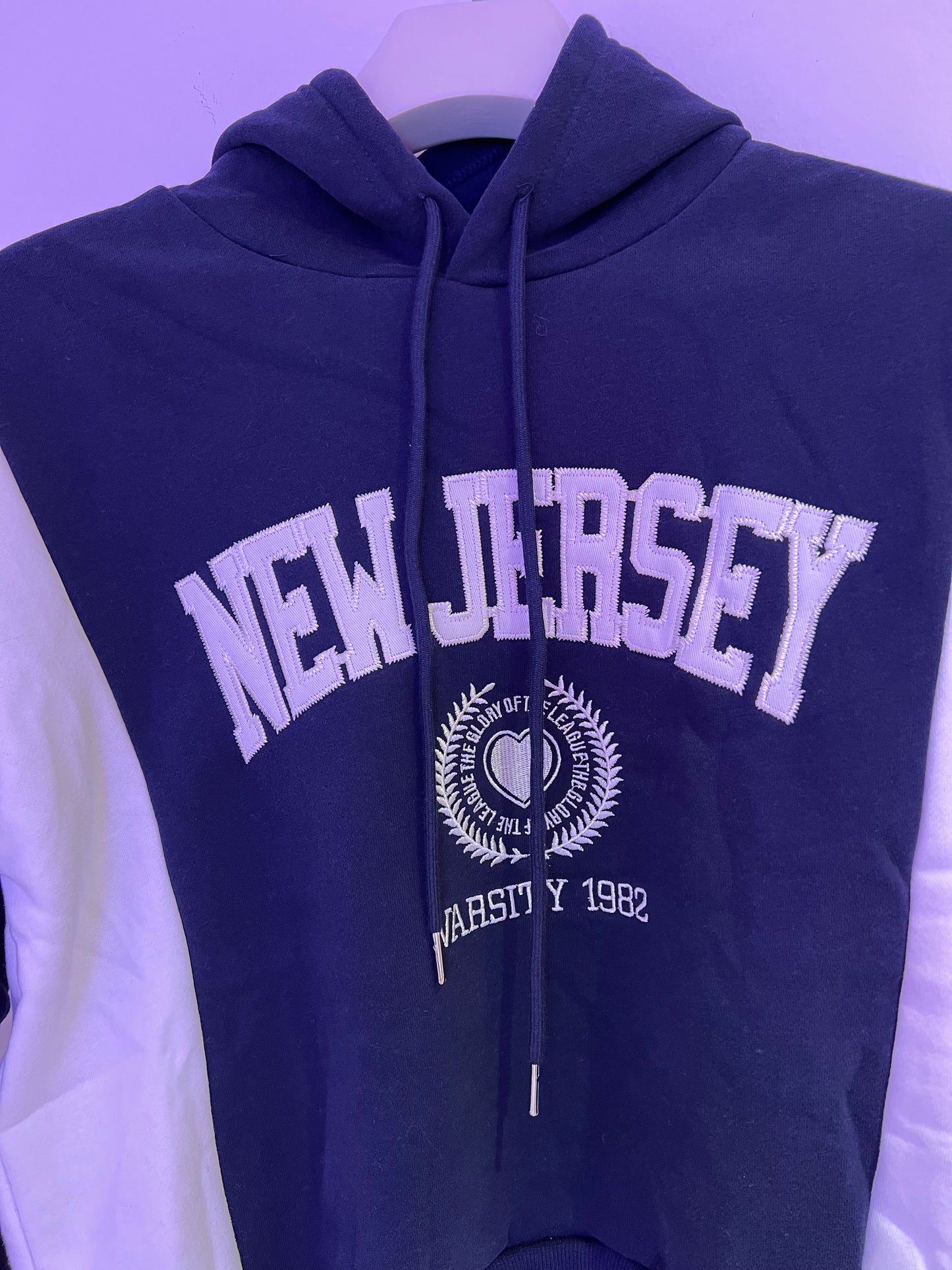 Felpa New Jersey con cappuccio