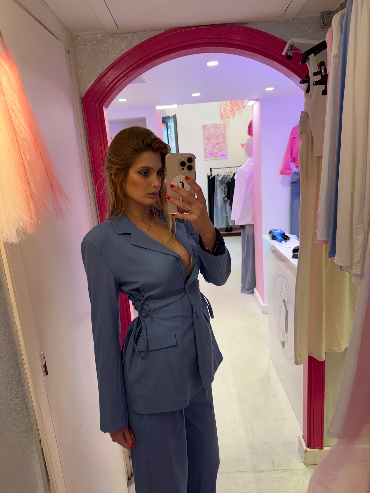 Tailleur denim