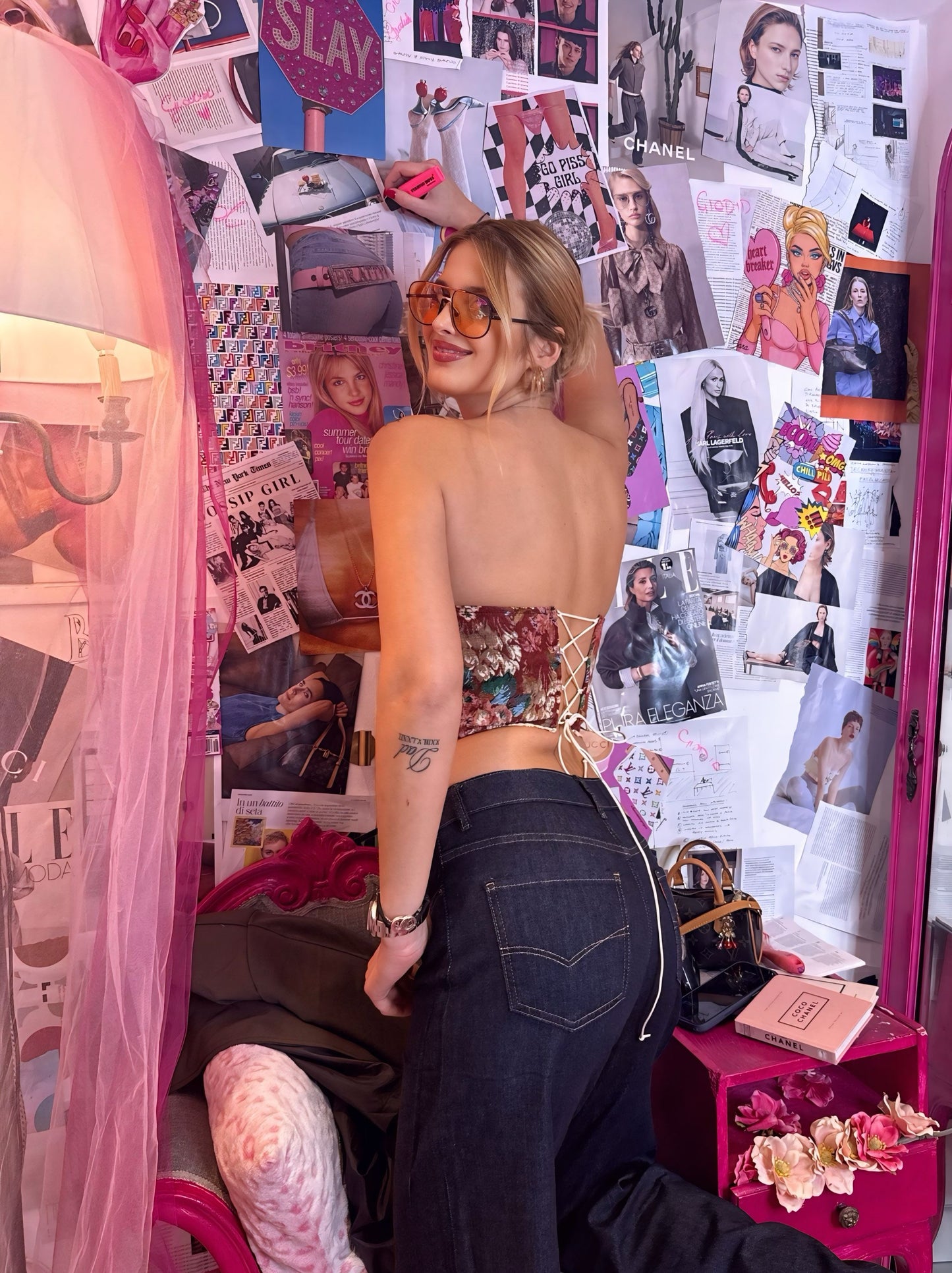 Corsetto floreal