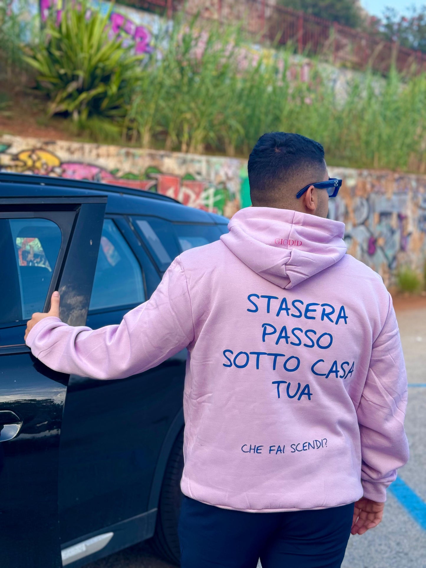 Felpa ''Stasera passo sotto casa tua''